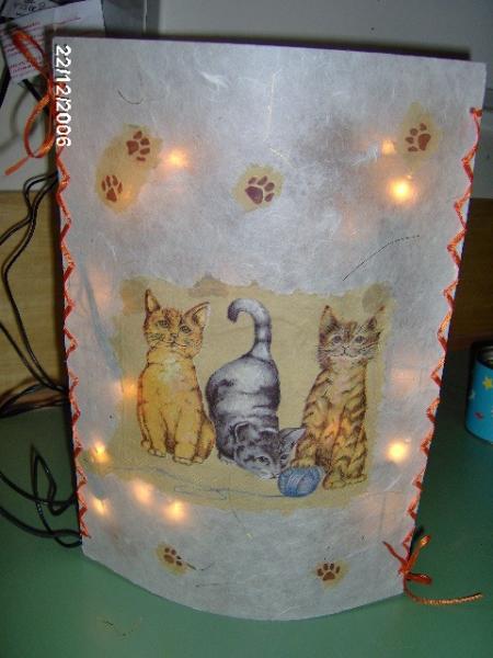 la lampe de Sarah